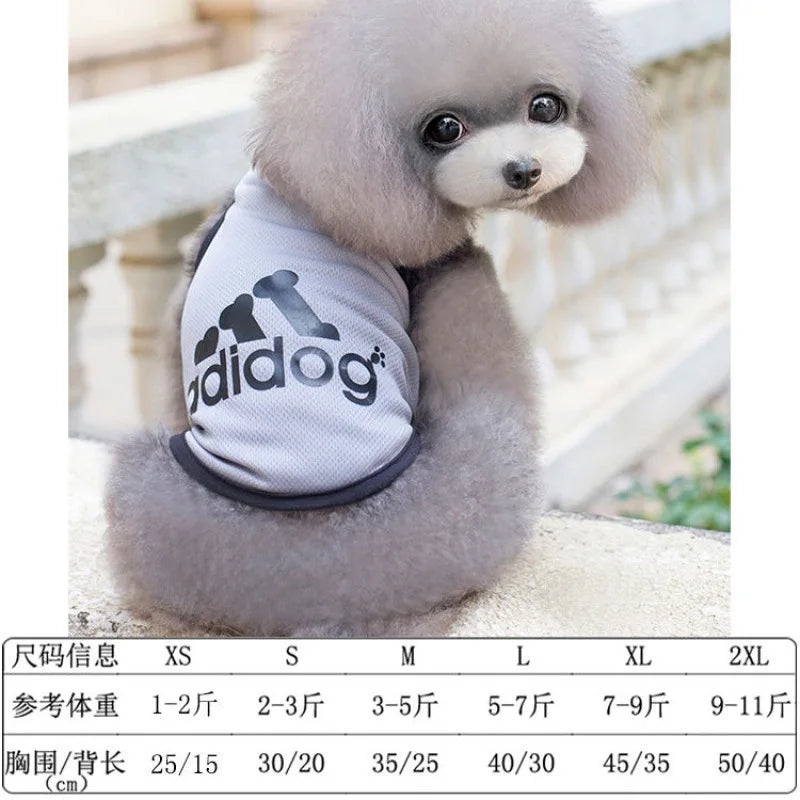 Dog Clothes Shirt Pet Cooling Vest Small Dogs Comfortable Costume Puppy Outfits Breathable Clothes Yorkshire Terrier Chihuahua