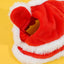 Small Dog Hat Cute Cat Costumes Dance Lion Pet Cat Soft Warm Lion Dance Clothes Small Pet Headwear Pet lion dance hat