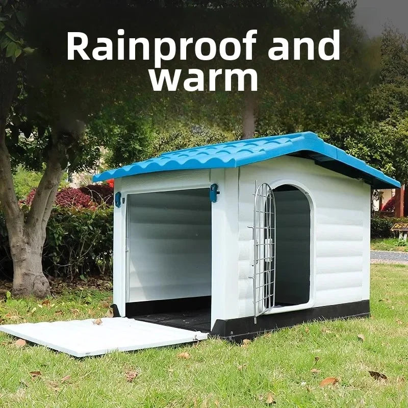 Dog house, outdoor nest, four-season universal room, summer sun protection, large dog house, cage cat nest, villa manufacturer w