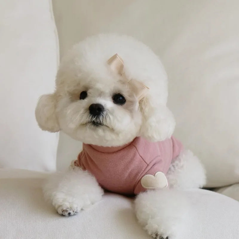 Autumn Winter Fashion Dog Vest Dog Warm Clothes Thin Dog Hoodies  Pet Coat Chihuahua Bichon Small Dog Costume Fleece Dog Pajamas