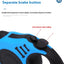 3m 5m Dog traction Leash for Dogs Cat Automatic Retractable Durable Nylon Lead Puppy Outdoor Travel Walking Hiking Traction Rope