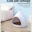 Kennel Teddy Kennel Removable Cat Litter Small Dog Pet Puppy Dog Supplies Winter Warm Four Seasons Available