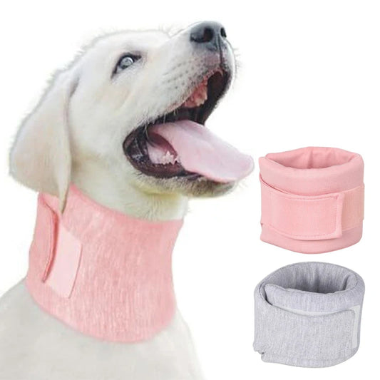 Dog Neck Brace Elizabethan Collar for Pet After Surgery Recovery Wound Protect, Adjustable Cervical Cone for Small Medium Dogs