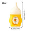 Pet Nursing Bottle Nursing Kitten Feeder Anti-Choking Silicone Feeding Nipple Small Animals Feeder with Visual Scale for Guinea