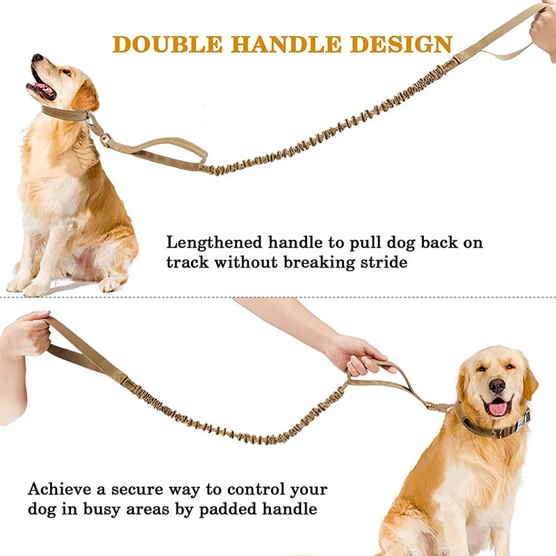 Doberman Pinscher Big Dog Collar and Leash Outdoor Train Pet Collars for Medium Large Dogs German Shepherd mascotas Accessories