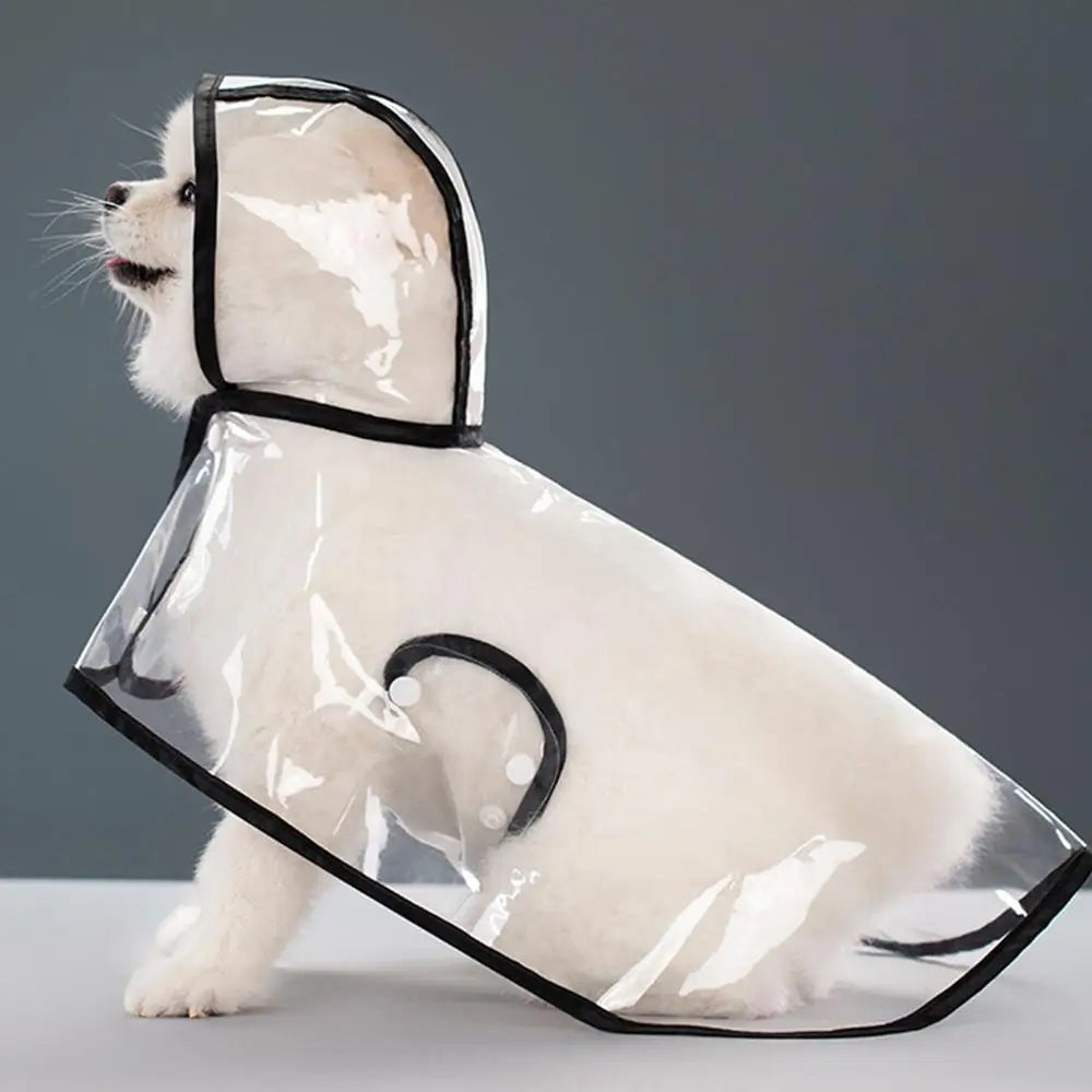 Dog Rain Jacket Waterproof Pet Raincoats with Poncho Hood Raincoat for Dogs Dog Rain Coat Dog Rain Poncho for Dog  Kitten