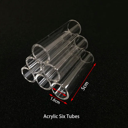 Glass Acrylic Aquarium Decoration Fish Shrimps Shelter House Pottery Scorpion House Canister Simulation Stone Fish Tank Ornament
