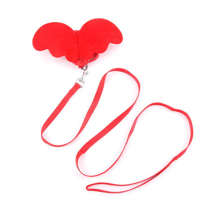 Small Animal Rabbit Harness with Leash Cute Bunny Collar Pet Bunny Supplies Cat Harness & Leash Set for Adult Guinea Pig Ferret