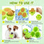 Snuffle Ball for Dogs Interactive Snuffle Ball Dog Puzzle Toys Treat Dispensing Puzzle Toys Dog Chew Toys Dog Food Treat Feeding