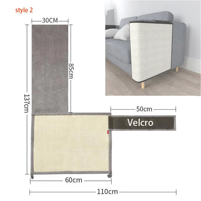 Cat Kitten Pet Toy Scratch Board Pad Sisal products Sofa Furniture Protector Cat Claw Care Product Cats Scratcher Paw Pad