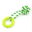 Pet Toy Chew Teething Cotton Rope Knot Ball Toys For Dog Tooth Clean Ball Bite-Resistant  Dog Chew Puppy Training InteractiveToy
