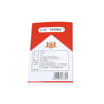 Cat Toys Catnip Chew Toys Funny Cigarette Design Cat Molar Toothpaste Stick Natural Actinidia Silvervine Pet Cat Cleaning Teeth
