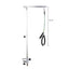 Dog Grooming Loop Noose Wash Choker for Pet Bathing and Grooming Durable Steel No Sit Haunch Holder Grooming Restraint for Dogs