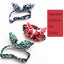 Japanese Fashion Pet Dog Accessories Bunny Ears Adjustable Neck Wear Handmade York Dog Necklaces Fancy All Season Collar for Cat