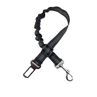 Dog Safety Leash Adjustable Retractable Cushioning Elastic Pet Leash Car Seat Seat Belt Safety Rope Tug Rope