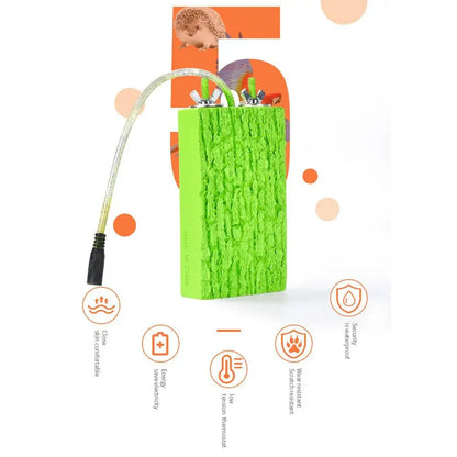 5W Bird Perches Heating Bird Perch Platform Safe Bird Perch Standing Warmer Pet Heated Toy For Birds Parrot Hamsters Chinchillas