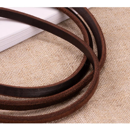 Hand-made Real Leather Pet Puppy Dog Leash for Small Dogs and Cats Lightweight Slender Genuine Leather Dog Leash Brown Red Green