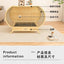 Popular luxury dog cage, small and medium-sized Shiba Inu Corgi creative modeling dog house dog cabinet, indoor kennel with toi