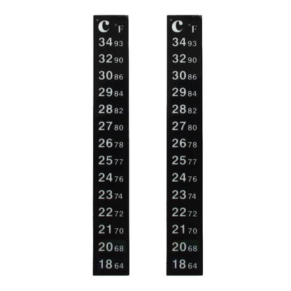 UXCELL Aquarium Glass Sticker Thermometers Digital Fish Tank Fridge Thermometer Sticker Measurement Tools Fish Tank Accessories