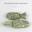 Hand Wove Natural Straw Rope Carrot Hamster Molar Chew toy Small Pets Toys For Hamster Rabbit Grinding Groducts Gnaw Toy Supply