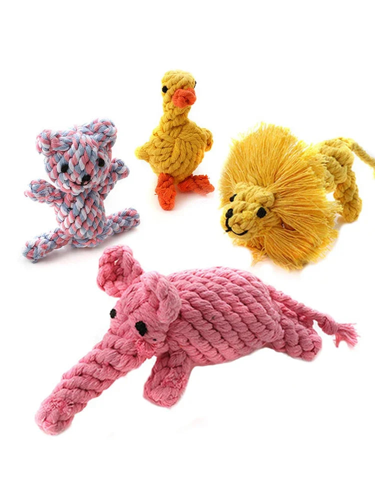 Handmade cotton rope carrot shaped puppy toy puppy chew  size dog pet Teeth cleaning toy outdoor fun training toy