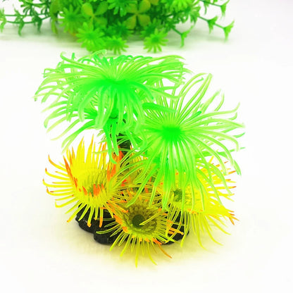 Artificial Underwater Coral  Aquarium Fish Tank Simulation Decoration Aquarium Backgrounds Plants Water Grass Accessories Home