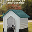 New Dog House Outdoor Waterproof Kennel All Seasons Indoor Dog House Outdoor Rainproof Sunscreen Medium and Large Dogs.