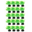 UXCELL 10/20 Pcs Aquarium Artificial Plastic Plants Water Weeds Ornament Fish Tank Plant Flower Grass Decoration Accessories