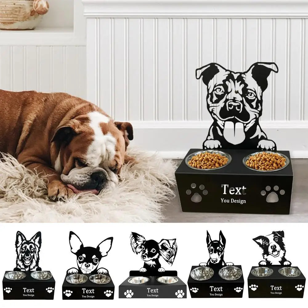 Pet Dog Bowls Novelty Detachable Feeding Bowl Holder Funny Portable Dog Bowls Creative Pet Feeding Bowl for Feeding Dogs Puppies