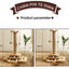 Pet Cat Toy Solid Wood Cat Turntable Funny Cat Stick Balls Durable Sisal Scratching Board Cat Supplies Cat Grab Column