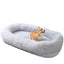 Large Kennel Pet Pad Human Dog Bed Winter Warm Pet Supplies Removable and Washable Sofa Lazy Can Sleep and Lie Down