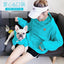 Dog Oodie  Dog Clothes  Pet The New Parent-child Wear Hooded Spring and Autumn Three Colors Seven Sizes Pure Cotton