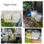 3in1 Fish Tank External Filter Box Plastic Filter Dry and Wet Separation Small Silent External Suspend Aquarium Drip Overflow