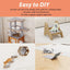 Cat Scratching Mat Self-Adhesive Trimmable Carpet Cat Scratching Post Carpet for Anti-scratching Sofa Furniture Protection