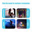 Dog Walking Light 4 Modes Color Changing Dog Lights Light Up Dog Collars LED Dog Light Pet Collars For Night Walking LED Light