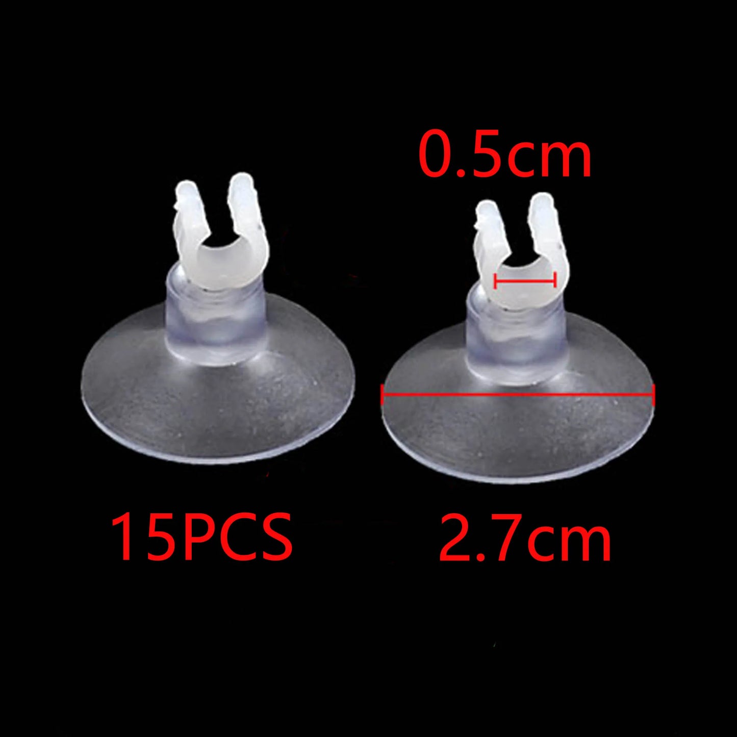 UXCELL Aquarium Suction Cup For 5/10/11/12.5/16/20/29mm Air Line Pipe Tube Wire Holder Used Sucker Fish Tank Pump Accessorie