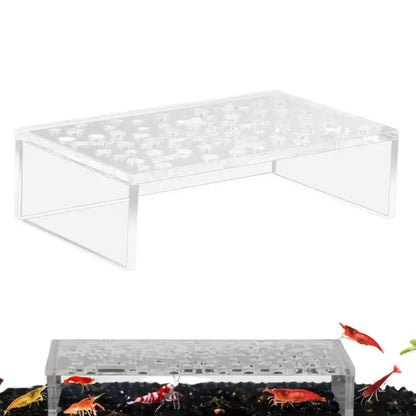 Shrimp Breeding Protector Acrylic Shrimp Breeding Cave Shrimp Tunnel Transparent Cave Shrimp Tank Decor Aquarium Tunnels