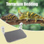 Reptile Window Perch Foldable Suction Cup Hammock Reusable Lizard Bed Breathable Chameleon Perch for Resting Sleeping Playing