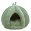 Pumpkin Cat Bed Deep Sleep Comfort In Winter Cat Bed Warm Cat House Enclosed Cat Bed Pets Tent Cozy Cave Nest Indoor Cat Nest
