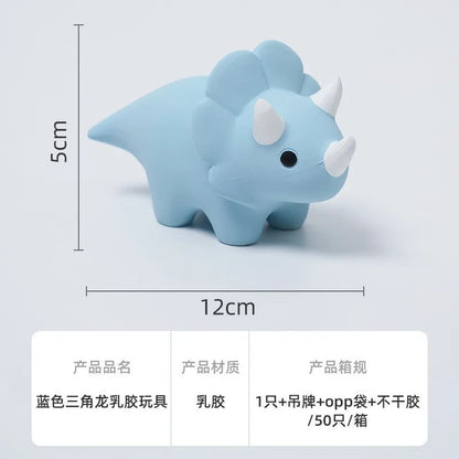 Dog Squeaky Rubber Toys Dog Latex Chew Toy Puppy Sound Toy Animal Bite Resistant Train Dog Supplies for Small Medium Large Dog