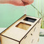 Birds Feed Wind Sheller Wooden Grain Splitter Machine Shell Separator Machine Chaff Blowing Machine Practical Bird Food Skin