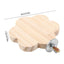 Bird Perches for Cage Natural Wooden Platform Stand for Parrot Bird Perch Stand Toy Stand Playground Budgie Toys Parakeet Cage