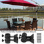 Heavy Duty Patio Umbrella Holder, Outdoor Deck, Mount, Stainless Steel, Clamp, Umbrella Bracket Outdoor Tools
