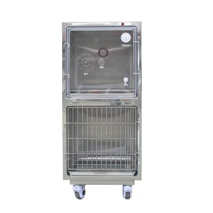 Hot Selling 304 Stainless steel high end cat cage with independent cat toilet