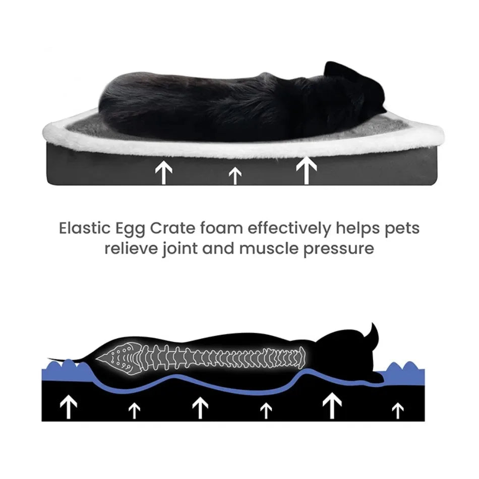 Dog Beds for Large Dogs Bed Small Pet Products Sofa Puppy Pets Breeds Blanket Cushions Mat Bed Supplies Cats Baskets Accessories