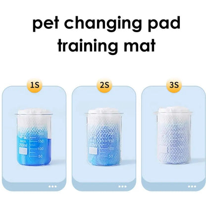50pcs Dog Pee Pads Leak-Proof Potty Training Pads Cats Dog Diapers Waterproof Quick-Dry Pet Potty Training Pads For Doggies Cats