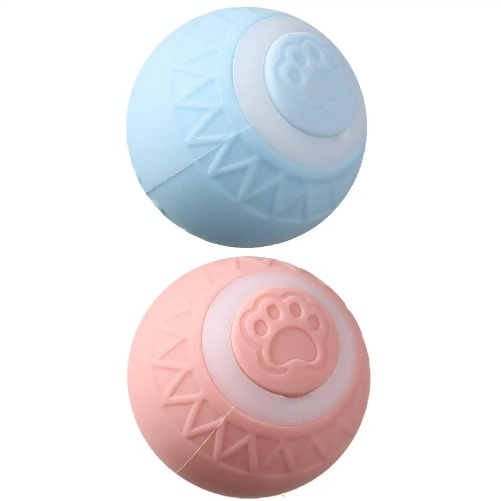 Cat Interactive Ball Intelligent Sensing Rolling Ball Toys Automatic Rolling Magic Ball Toy Rotating Ball Cat Game Accessories