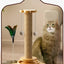 Pet cat toy High-density board Cat Turntable Fun cat baseball durable sisal scraper cat supplies Cat scratching post
