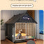 Dog cage Small and medium-sized dog Teddy Bigbear Indoor dedicated one room one bathroom kennel with toilet integrated pet cage