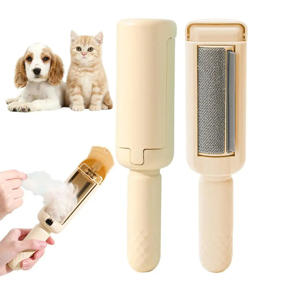 Cat Rollers for Pet Hair Cat Hair Roller with Non-slip Handle Pet Hair Removal Tool Portable Lint Rollers for Couch Car Seat